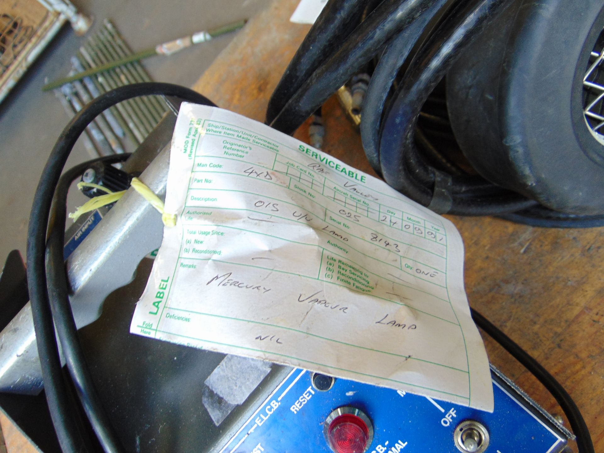4XD Inspection Lamp from RAF Reserve Stock - Image 3 of 11