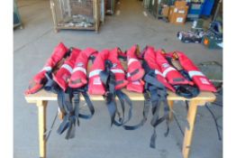 5 x Crew Saver Crewfit 275 N Life Jackets from UK Fire / Rescue Services