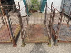 MOD Steel Stacking Stillage W/ Removable Posts & Sides