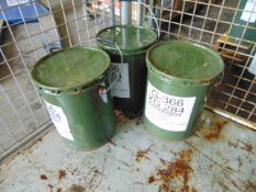 3x G-366 XG284, Universal High Quality Automotive Grease from MoD Reserve Store