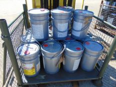 16x Shell Rimula R4X 15W 40, diesel engine oil, suitable for most heavy-duty diesel engines