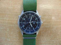 Seiko Gen 2 Pilots Chrono with Date Adjust RAF Tornado Force Issue, Nato Marks, Date 1993, SNo 0957