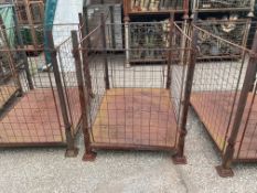 MOD Steel Stacking Stillage W/ Removable Posts & Sides