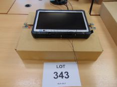 PANASONIC TOUGHBOOK CF-D1 with a wall charger, Vehicle dock & DC Adapter from UK Fire and Rescue