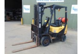Daewoo G15S-2 LPG Forklift 3 Stage Mast with Side Shift Sold with Gas Bottle need Ignition Switch