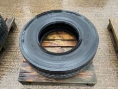 1 X DUNLOP 315/80 R 22.5 SP 344 TYRE. UNUSED!