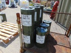 9x OMD-113, mineral based engine lubricating oil can be used in some stationary generating plant