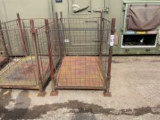 MOD Steel Stacking Stillage W/ Removable Posts & Sides