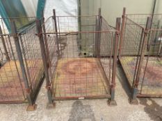 MOD Steel Stacking Stillage W/ Removable Posts & Sides