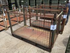 Home Office Steel Stacking Stillage W/ Removable Sides