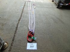 1x 4 legs slings lifting rope 8ft
