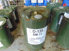 1x OM-11, General purpose mineral based hydraulic fluid from MoD Store