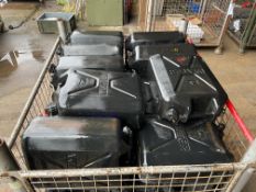 26 x BRITISH ARMY 5 GALLON WATER CANS.