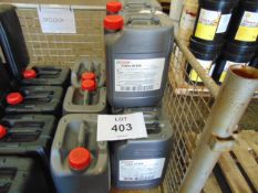 8 x Castrol Alpha SP320, Extreme pressure industrial gear oil - 20L, from MoD Reserve Stock