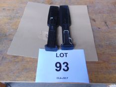 2 x HDS Hand Held Personal Metal Detectors Security
