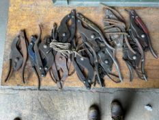 10 X BRITISH ARMY COMBAT WIRE CUTTERS.