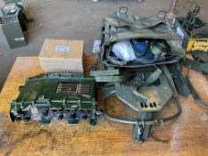 Clansman UK/RT 320 Transmitter Receiver c/w kit and 2 spare Batteries and Back Pack as shown