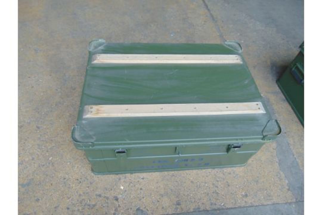 A1 Aluminium Zarges Type Stacking Waterproof Transit Case, MoD Reserve Stock - Image 1 of 5