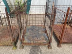 MOD Steel Stacking Stillage W/ Removable Posts & Sides