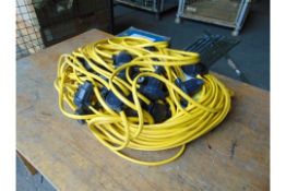 New Unissued 100m Festoon Lighting Set