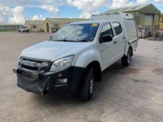 ISUZU D-Max Double cab 2.5TD, 2017, fitted purpose built Utility body and winch!