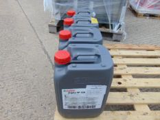 4 x Castrol Alpha SP320, Extreme pressure industrial gear oil - 20L, from MoD Reserve Stock