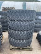 4 X MICHELIN 16.00 R 20 XZL TYRES.