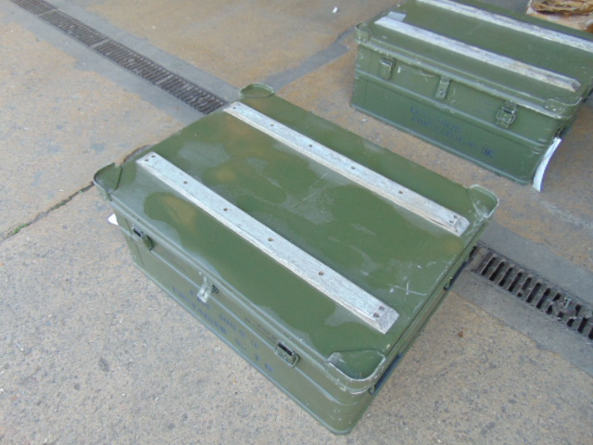 A1 Aluminium Zarges Type Stacking Waterproof Transit Case, MoD Reserve Stock - Image 3 of 6
