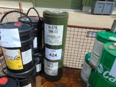 2x H576 OM-33, mineral based hydraulic fluid with antiwear used in machine tools&forklift trucks