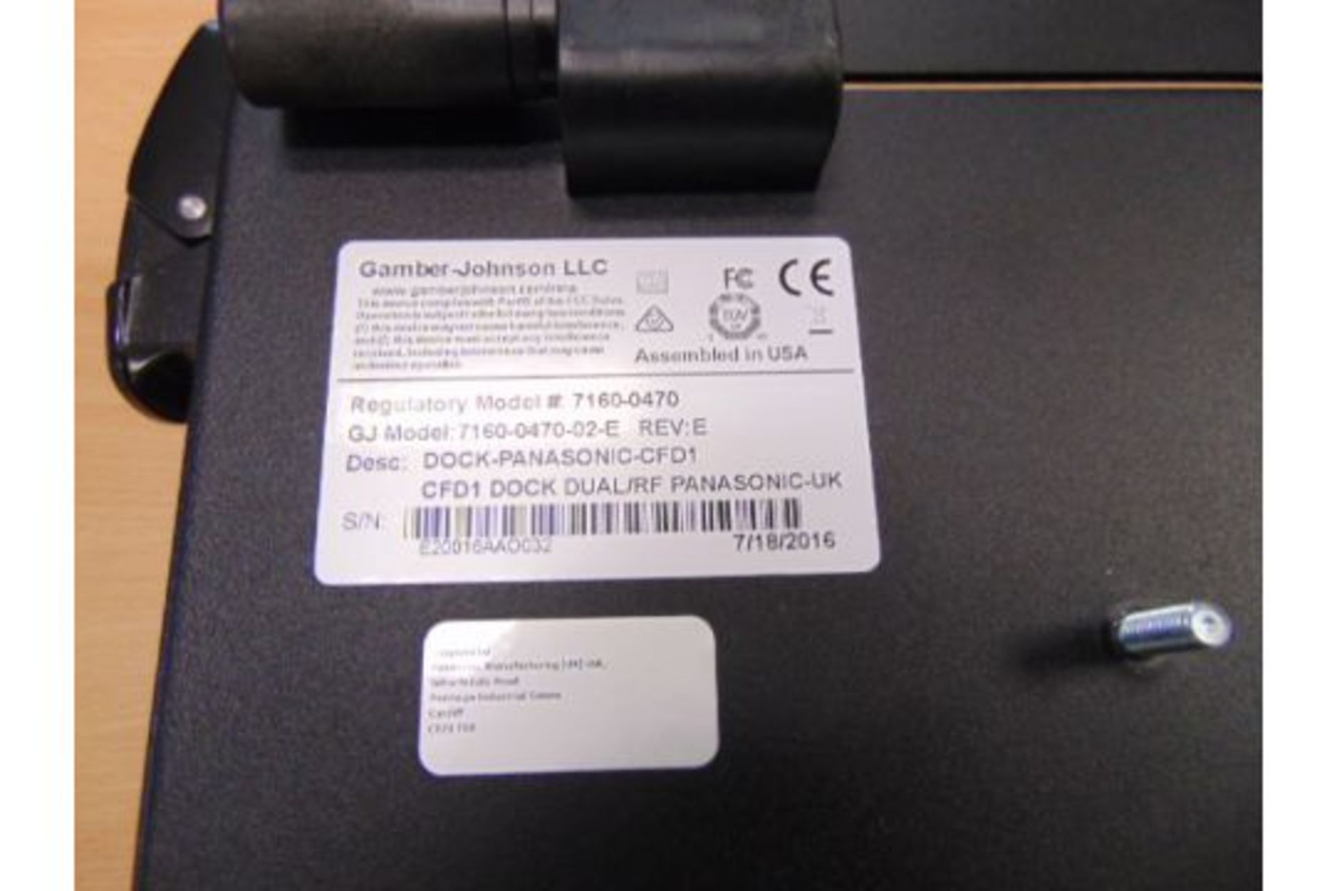 PANASONIC TOUGHBOOK CF-D1 with a wall charger, Vehicle dock & DC Adapter from UK Fire and Rescue - Image 21 of 33