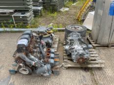 4 X PALLETS OF MERCEDES ENGINE SPARES