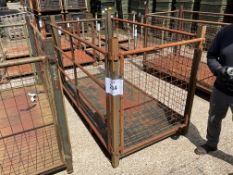 .Home Office Steel Stacking Stillage W/ Removable Sides