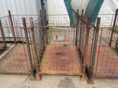 MOD Steel Stacking Stillage W/ Removable Posts & Sides