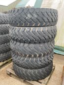 5 X CONTINENTAL 14.00 R 20 HCS TYRES, 22PLY RATING.