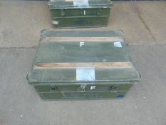 A1 Aluminium Zarges Type Stacking Waterproof Transit Case, MoD Reserve Stock