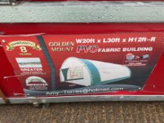 .Heavy-Duty Storage Shelter - W20' x L30' x H12'