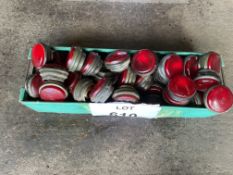 50 x Land Rover Screw on Light Lens