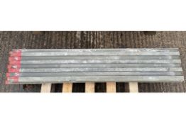 5 x Aluminium 4.7ft Decking Sheet