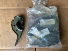 3 x unissued British Army Mast Cradle Bracket Assembly