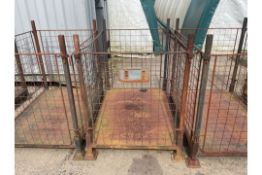 MOD Steel Stacking Stillage W/ Removable Posts & Sides