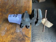 Unissued Swindens C14 Adjustable Jaw, Rotating Engineers Vice.