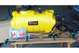 New & Unused Boss FLSP-27-061 100 Ltr ATV Mountable Sprayer