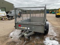 IFOR WILLIAMS GD85G RAMP TWIN AXLE GENERAL DUTY TRAILER UK Govt Det.