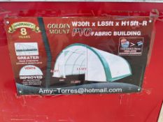 Heavy Duty Building W30' x L85' x H15' New Unissued