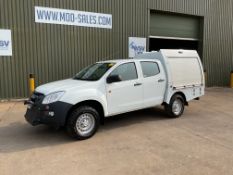 ISUZU D-Max Double cab 2.5TD, 2016, fitted purpose built Utility body and winch!