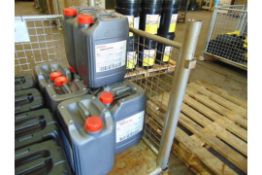 8 x Castrol Alpha SP320, Extreme pressure industrial gear oil - 20L, from MoD Reserve Stock