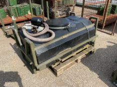 1 x British Army Demountable 100 Gallon Water Bowser.