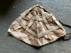 70 x New Unissued Desert Cammo helmet Covers