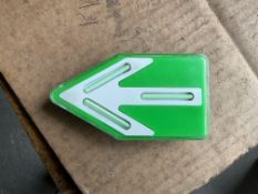 60 x Green Route Markers