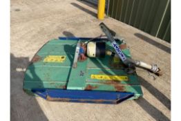 Desvoys Tractor Mounted Topper Mower ideal for Compact Tractor